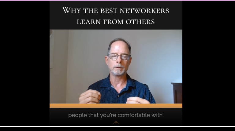 Best Networkers Learn from Others