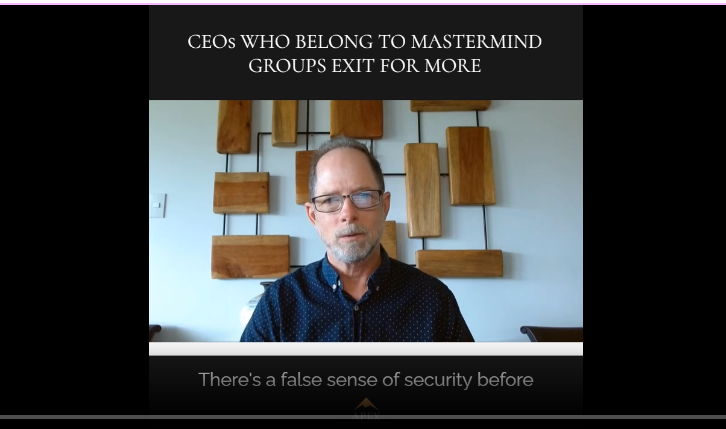 Mastermind Groups Increase Exit Value