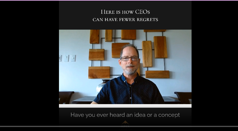 How CEOs Have Fewer Regrets